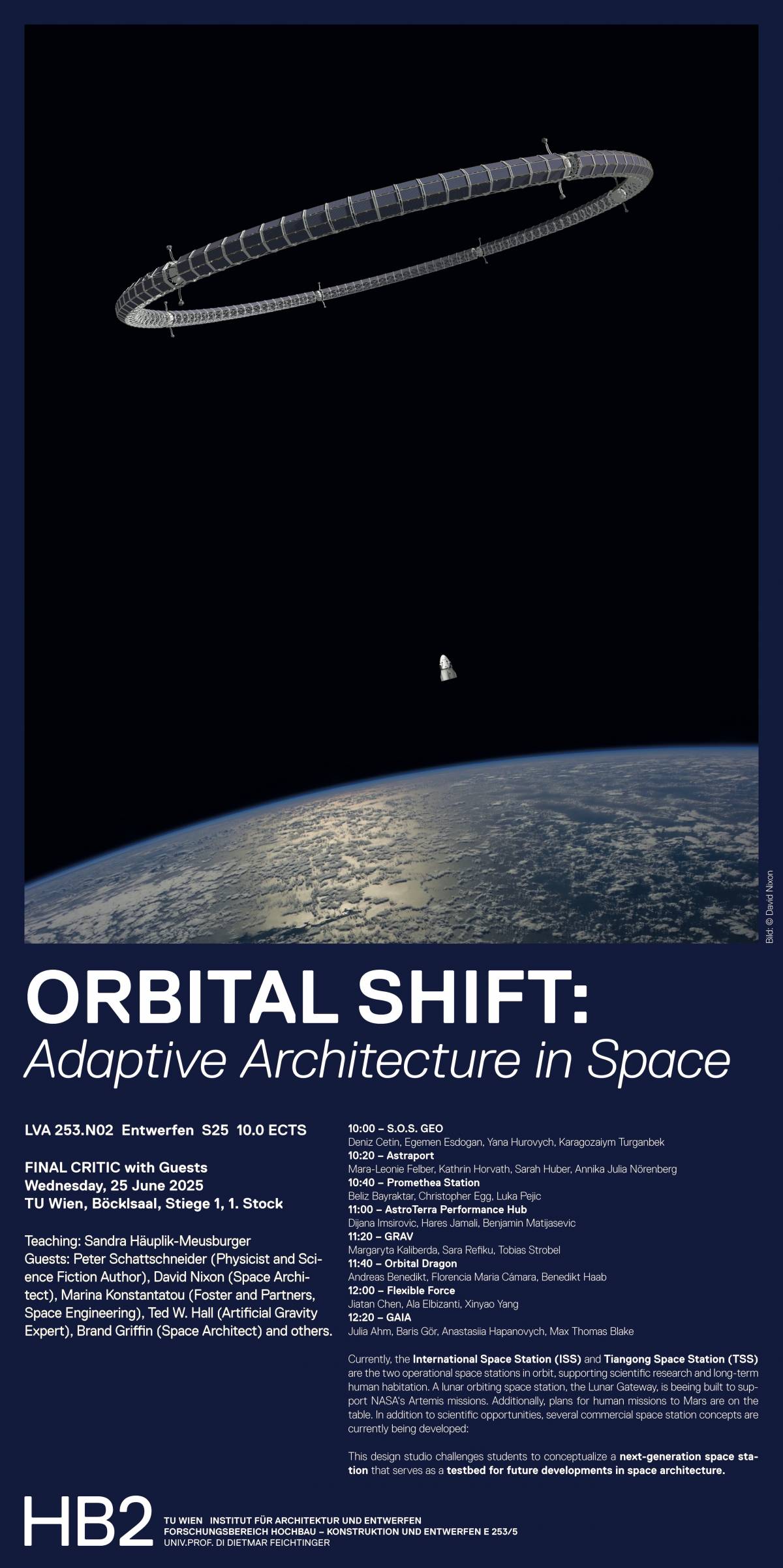 ORBITAL SHIFT: Adaptive Architecture in Space - FINAL CRITIC with ...